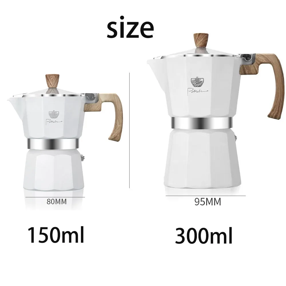 GIANXI Moka Pot 150/300ML Vintage Classic Coffee Maker Espresso Aluminum  Italian Moka Coffee Maker Cafe Accessories - AliExpress