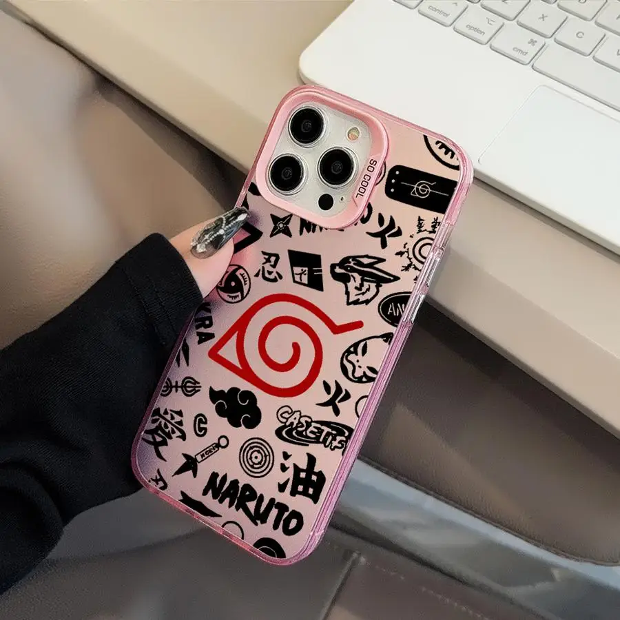 Anime Naruto Logo Phone Cover Case
