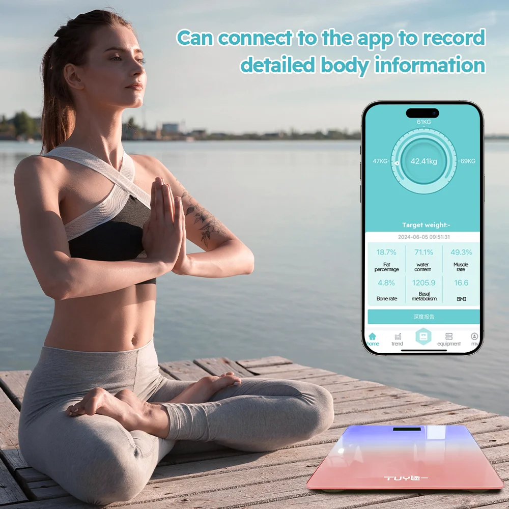 Smart Body Fat Scale for Weight Measurement