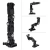 Go Pro Accessories Turntable Button Mount Motorcycle Helmet Chin Bracket Arm For Gopro Hero 12 9 Dji Insta 360 Camera Accessory 5