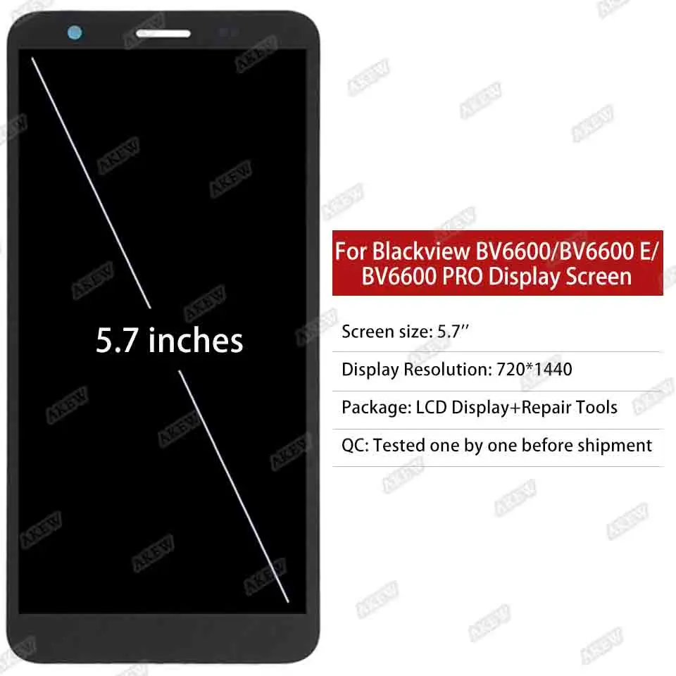 Original For Blackview BL6000 LCD Display Touch Screen Assembly For Blackview Bl6000 Pro Screen Lcd Display