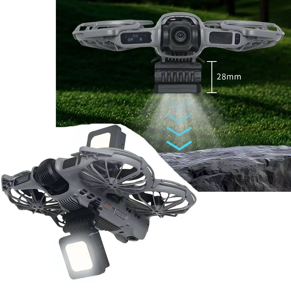 Lampe LED Drone DJI Neo 2 - Feu de Navigation Nocturne Rechargeable