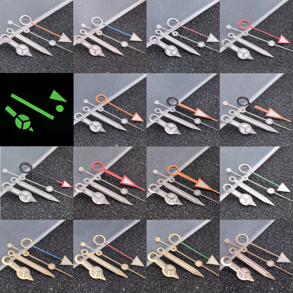 Green Luminous GMT Watch Hands for Automatic Wristwatch Modification