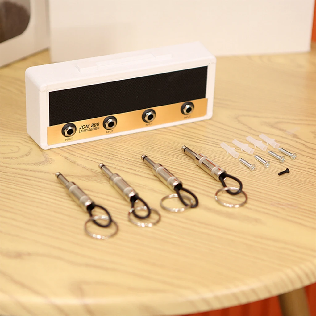 Guitar Amplifier Key Organiser With 4 Key Rings 4