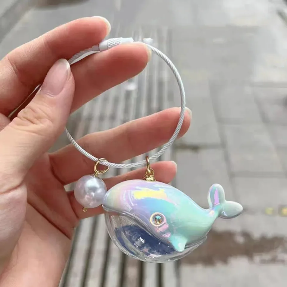 MollyQueen Orca Whale Orca Gifts - Llavero De Ballena Asesina, Regalo De Ballenas Asesinas, Regalos De Espíritu Libre Para Mujeres, Llavero Ballena Orca Blanco Y Negro