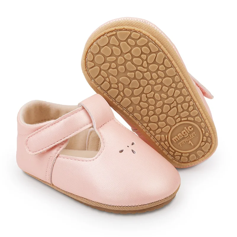 Baby Girls Toddler Shoes Non-Slip Soft Bottom Children Kids Fashion Comfortable First Walkers 4