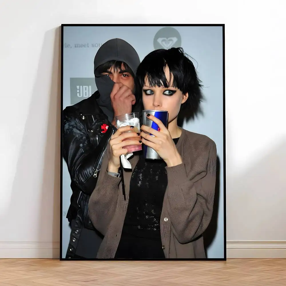 Band C-Crystal Castles Poster HD posters Self-adhesive waterproof