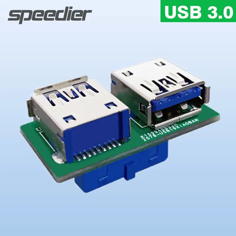 Scheda Madre Scheda Adattatore Usb3.0 A 19Pin Scheda Adattatore Usb A 19Pin Nas Boot Integrato Scheda Convertitore Adattatore Disco Flash Usb