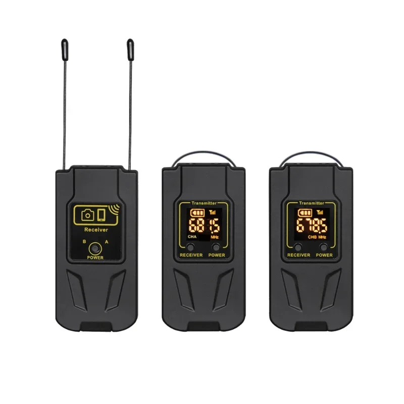 

Wireless Lavalier Microphone for Video Shooting on-site Interview Recording Lavalier Microphone for Mobile Phones and Cameras