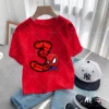 Birthday Number 3-12 Summer Short Sleeve Children's Clothing T-shirts for Children Cartoons Kawaii Spiderman Top Kawaii Cartoons 1