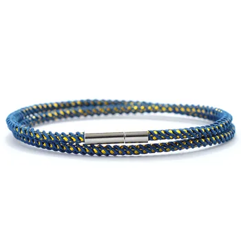 Unique Rope Bracelet Unisex Unfading Stainless Steel Braslet Lucky Red Braclet