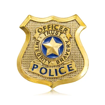 영화 액세서리 코스프레 쥬얼리 경찰 배지 브로치 핀