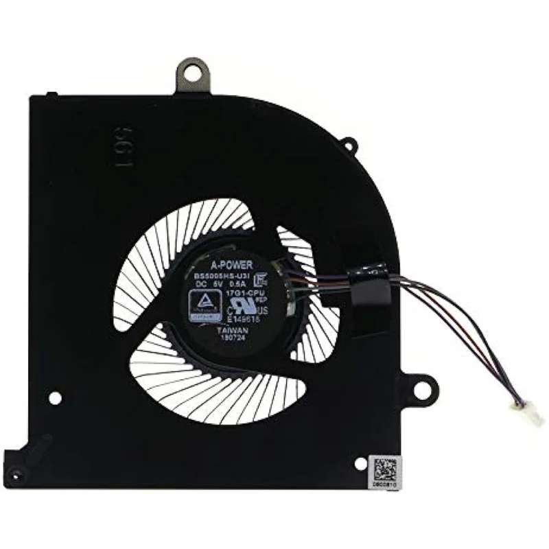 Ventilador de Refrigeração Cpu para Msi Stealth P75 Criador Ms17g1 Ms-17g2 Bs5005hs-u3i 17g1-cpu Bs5005hs-u3j 17g1-g-cw - Imagem 2