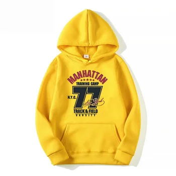 2025 هوديي مطبوع عصري؛ سويت شيرت رياضي عصري، كاجوال، مريح، فضفاض؛ قميص رياضي هوب عالي الجودة للجنسين 2