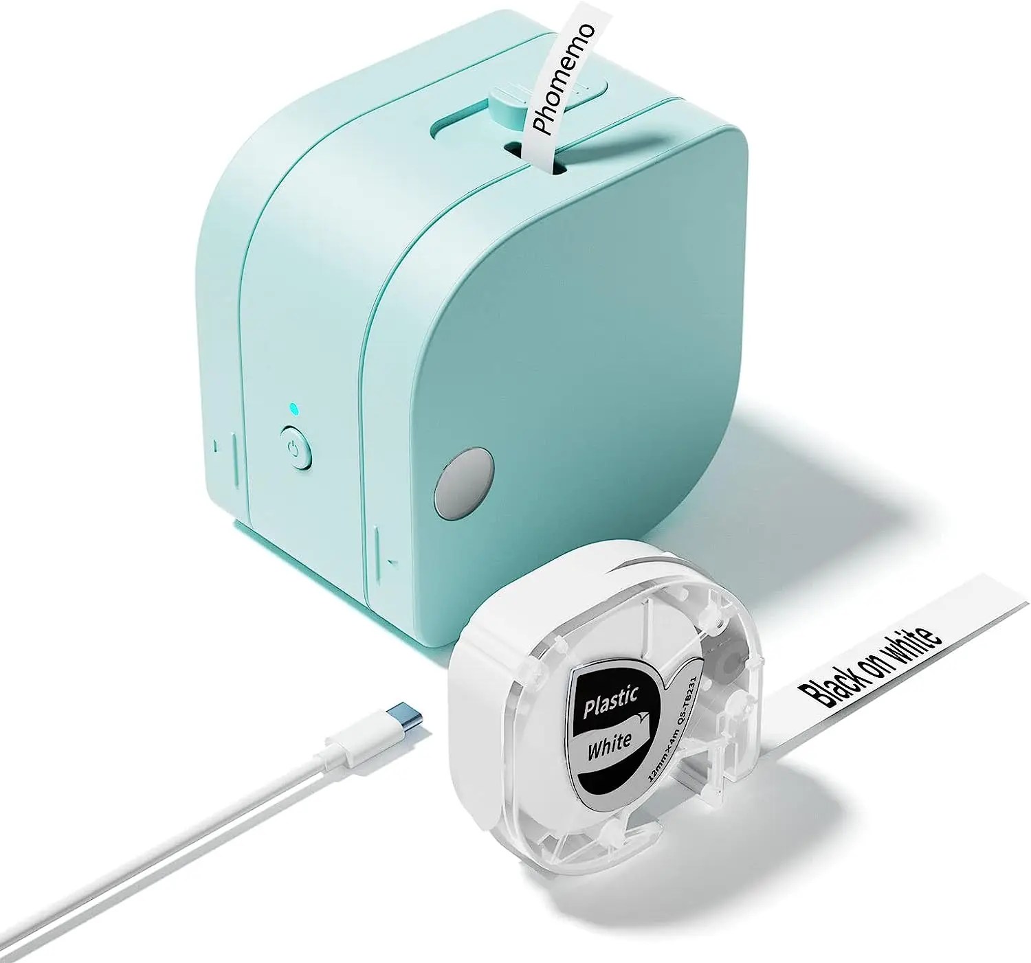 Phomemo P12 Pro Label Maker com Fita Mini Impressora Bluetooth Impressora de Etiquetas Sticker Maker Vários Modelos para Escritório e Casa