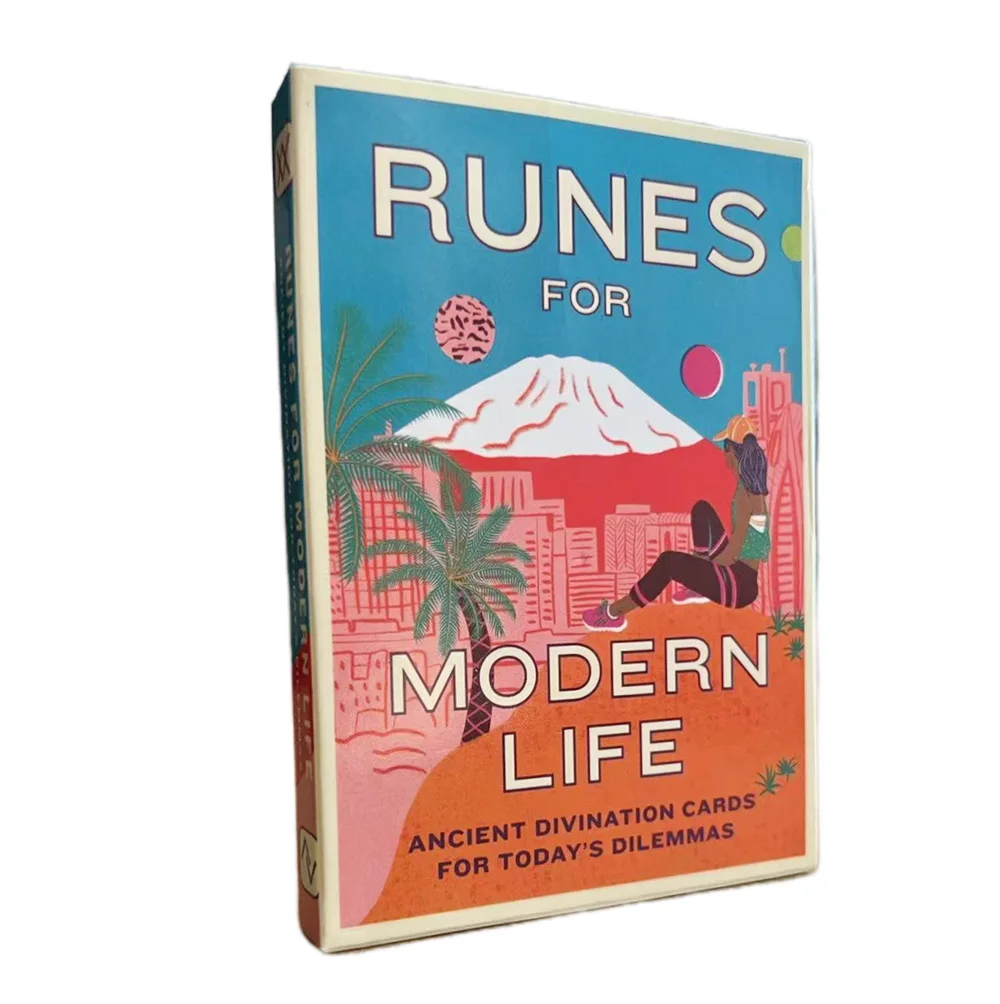NEW Runes for modern life oracle cards Tarot Deck Tarot Card Board Game Oracle Cards Tarot Deck Divination Astrology 5