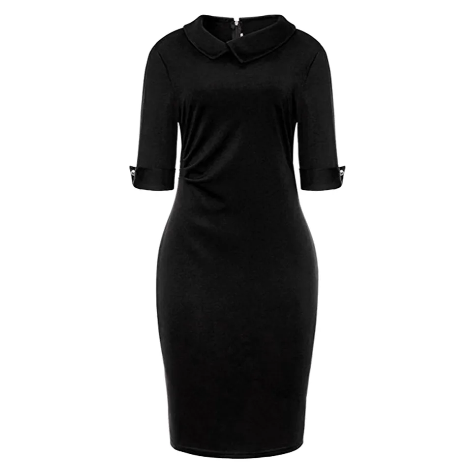 Elegant Women's Bodycon Office Formal Dress