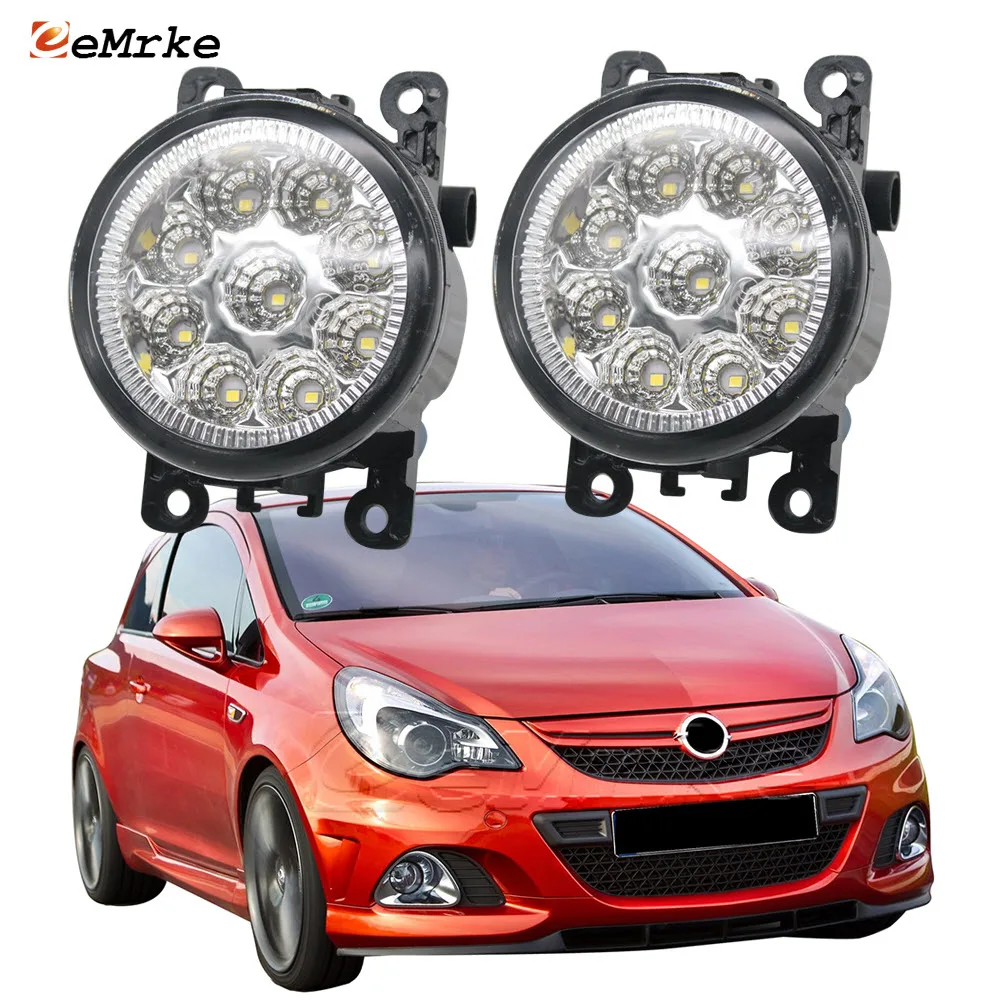 2 Pz 9 Led Fendinebbia Per Opel Corsa D Opc Corsa Vxr 2006 2007 2008 2009 2010 2011 2012 2013 2014 2015 Drl Daylight Car Styling