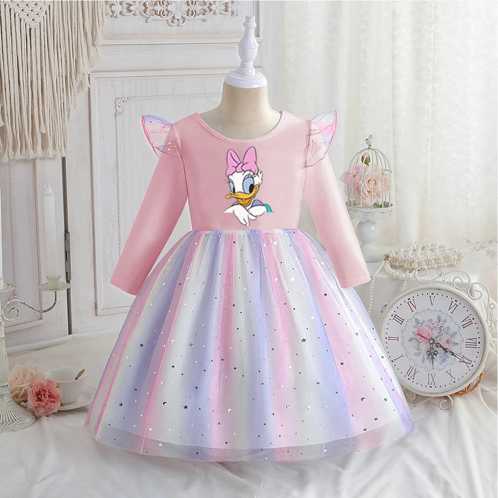 Rainbow Minnie Princess Dress 3