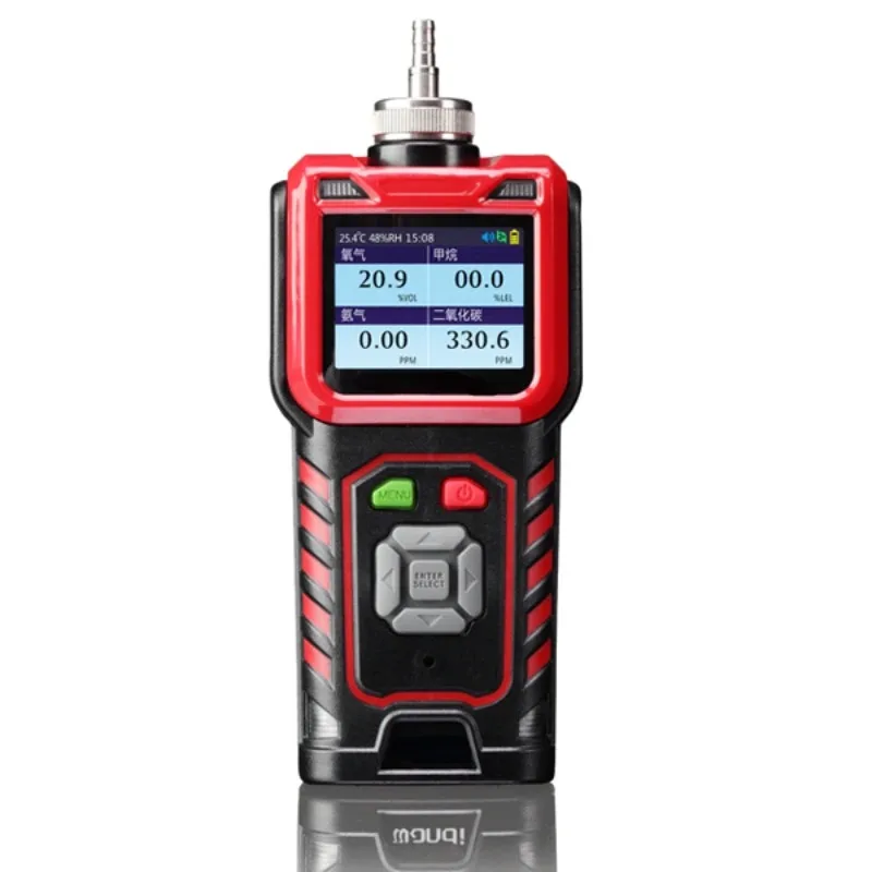 Portable 4 in 1 Multiple Gas Detector Multi-gas Four One Analyzer