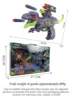 Dinosaur EVA Suction Cup Soft Bullet Gun Toy, Aerodynamic Dual Ballistic Launcher For 8+ Some Accessories Random 5