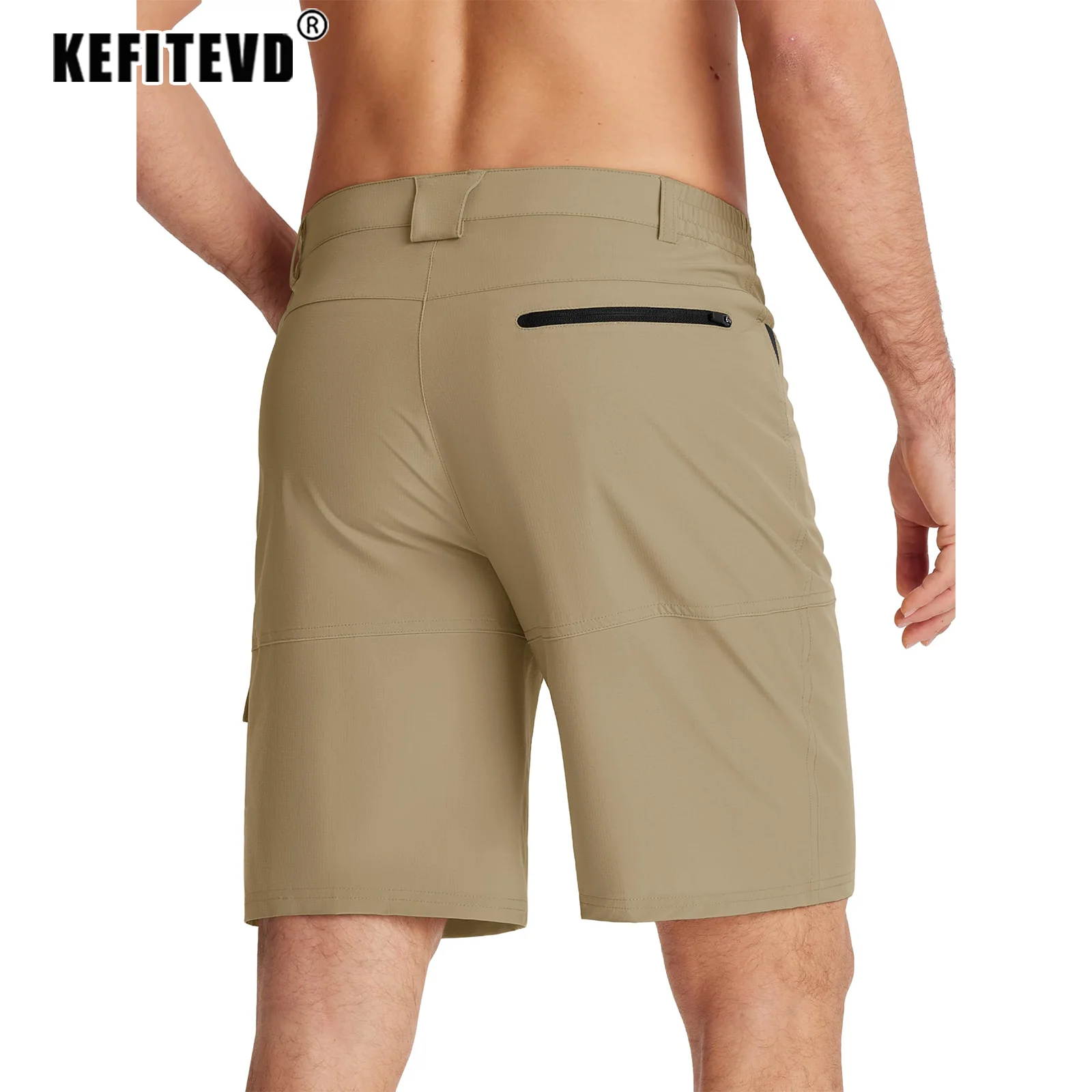 Men Hiking Shorts Men's Summer Work Cargo Shorts Outdoor Wear-resistant Fishing Climbing
