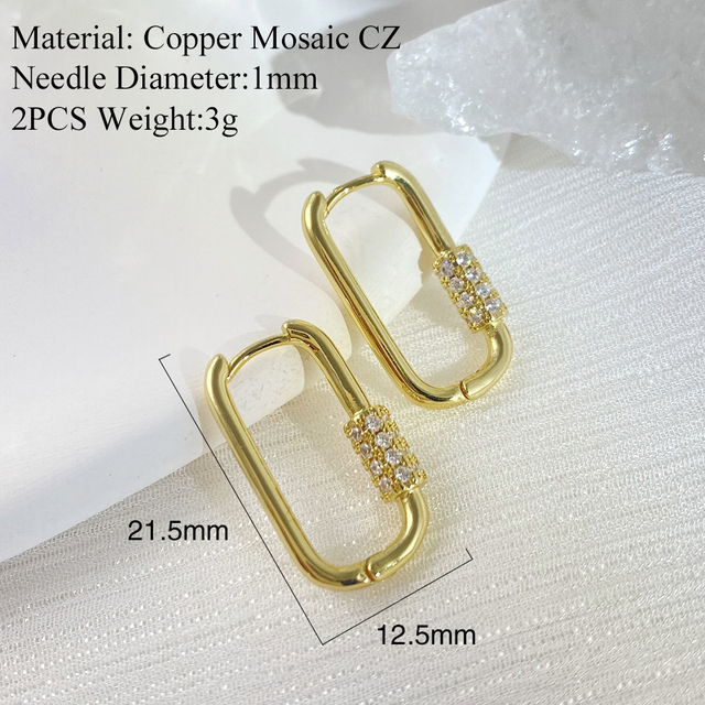 Gold Round Dangle Earrings Piercing Ear Rings Trendy Korean Earrings Fashion Korean Gift Jewelry Long Hanging Earrings