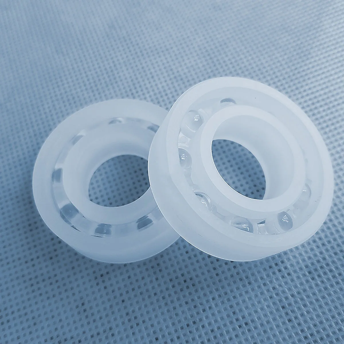 

2Pcs PP Plastic Bearings 685 686 687 688 689 693 694 695 696 697 Corrosion Resistant No Rust Non-Magnetic Glass Ball Bearing