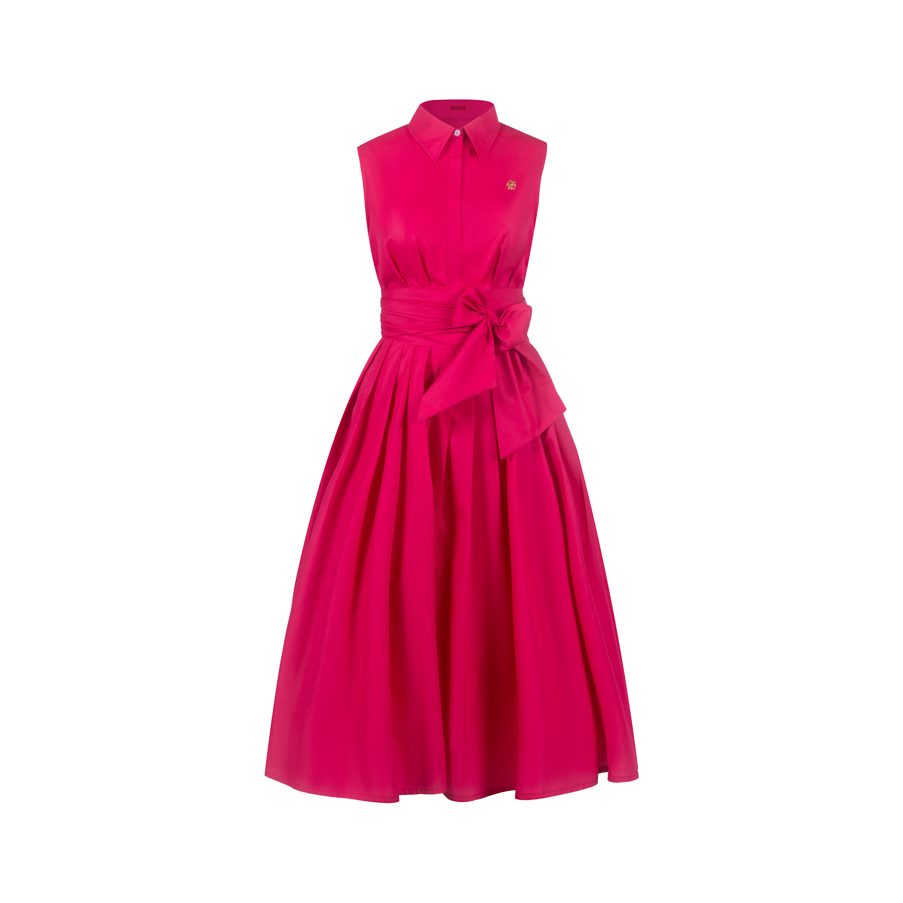 فستان CHCH نسائي صيفي لحفلات الشاطئ بدون أكمام بتص...