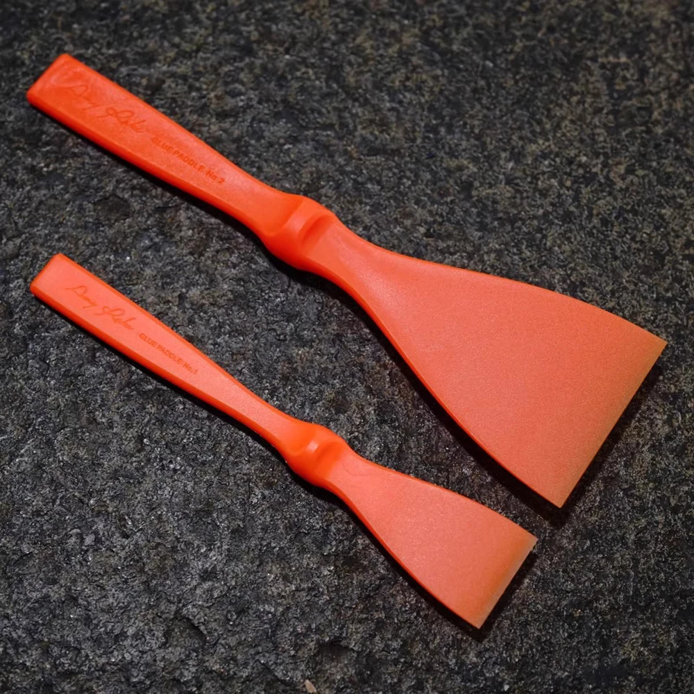 AMY ROKE Leather Gluing Sheet DIY Handmade Leathercraft Gumming Glue Tool Scraper Corrosion Resistant Material Easy to Clean