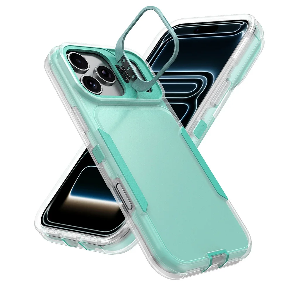 Ultimate 360° Full Protection Heavy Duty Case with Alloy Lens Holder Cover