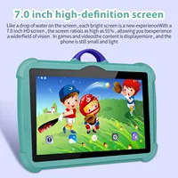 New 7 Inch Android 13 Learning Education Kids Tablets Quad Core 4GB RAM 64GB ROM Cheap Simple Children's favorite Tablet Pc 2