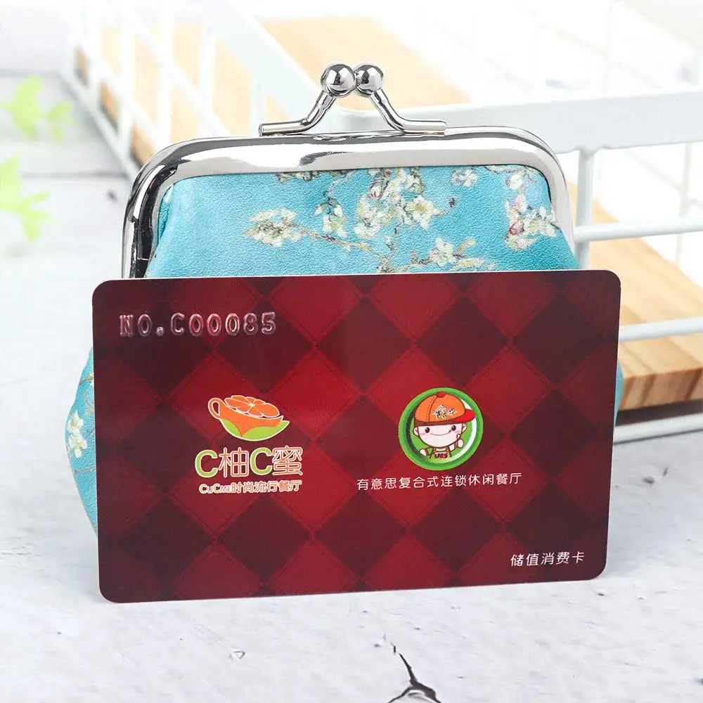 

Women Printing Hasp Zero Wallet Coin Purses Money Bag PU Leather