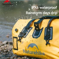 Naturehike IPX6 40L 60L 90L PVC Outdoor Waterproof Bag Motorcycle Tail Bag Camping Travel Luggage Carrier Portable Trunk Storage 4