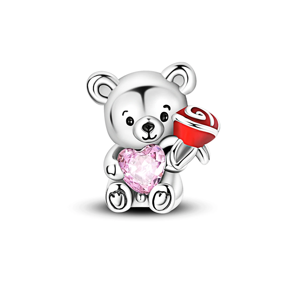 925 Sterling Silber Traum ballon Einhorn Zirkonium Charm Anhänger Perlen baumeln für Armband Halskette DIY edlen Schmuck – Detail 20
