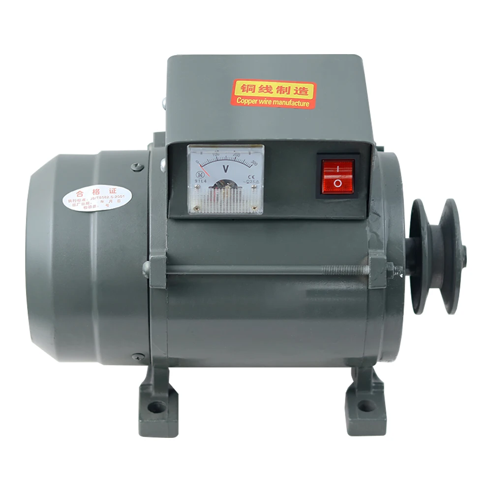 High Power Small Pulley Type Permanent Magnet Lighting Generator 3500W 220V Factory for Sale portable gas generator