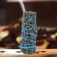 Lavender Incense Sticks Organic White Sage Sticks Natural Lavender Fragrance Stick for Indoor Purification
