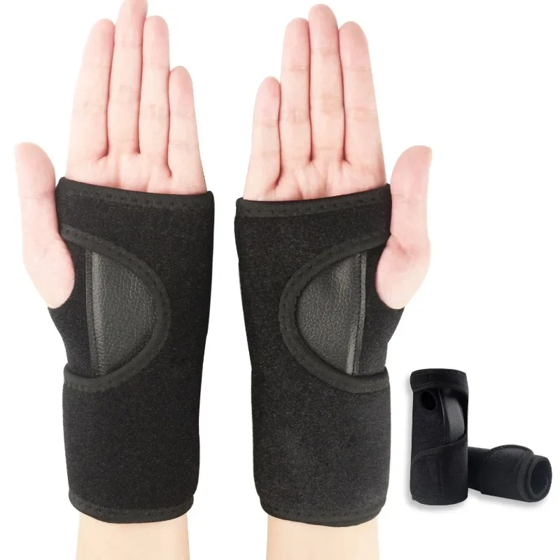 1PC Adjust Splint Sprains Arthritis BandBandage Orthopedic Hand Brace Wrist Support Finger Splint Carpal Tunnel Syndrome
