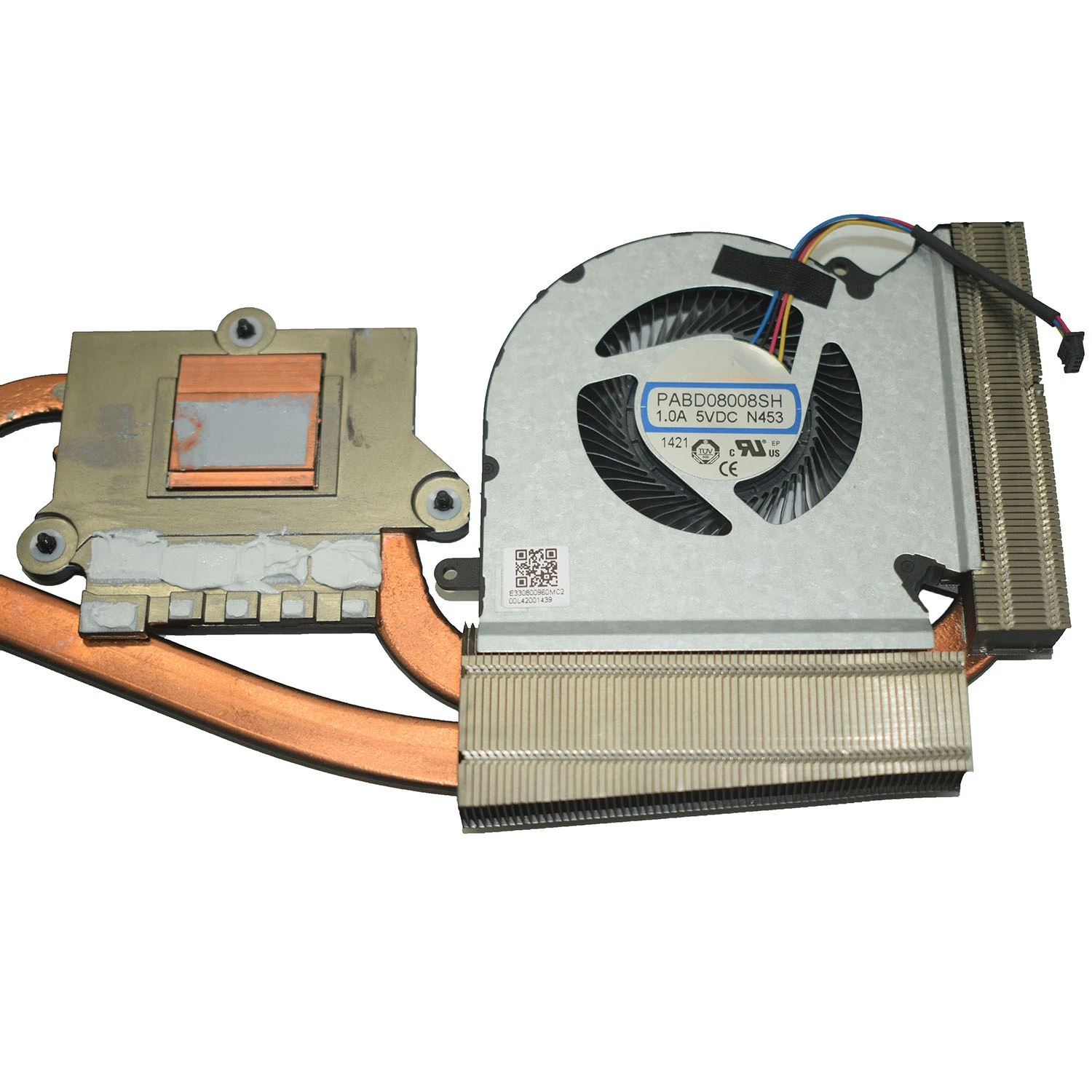 PABD08008SH N453 N454 New For GP66 11UG MS-1543 RTX3060-3070-3080 Heatsink CPU GPU Fan 1.0A 5VDC