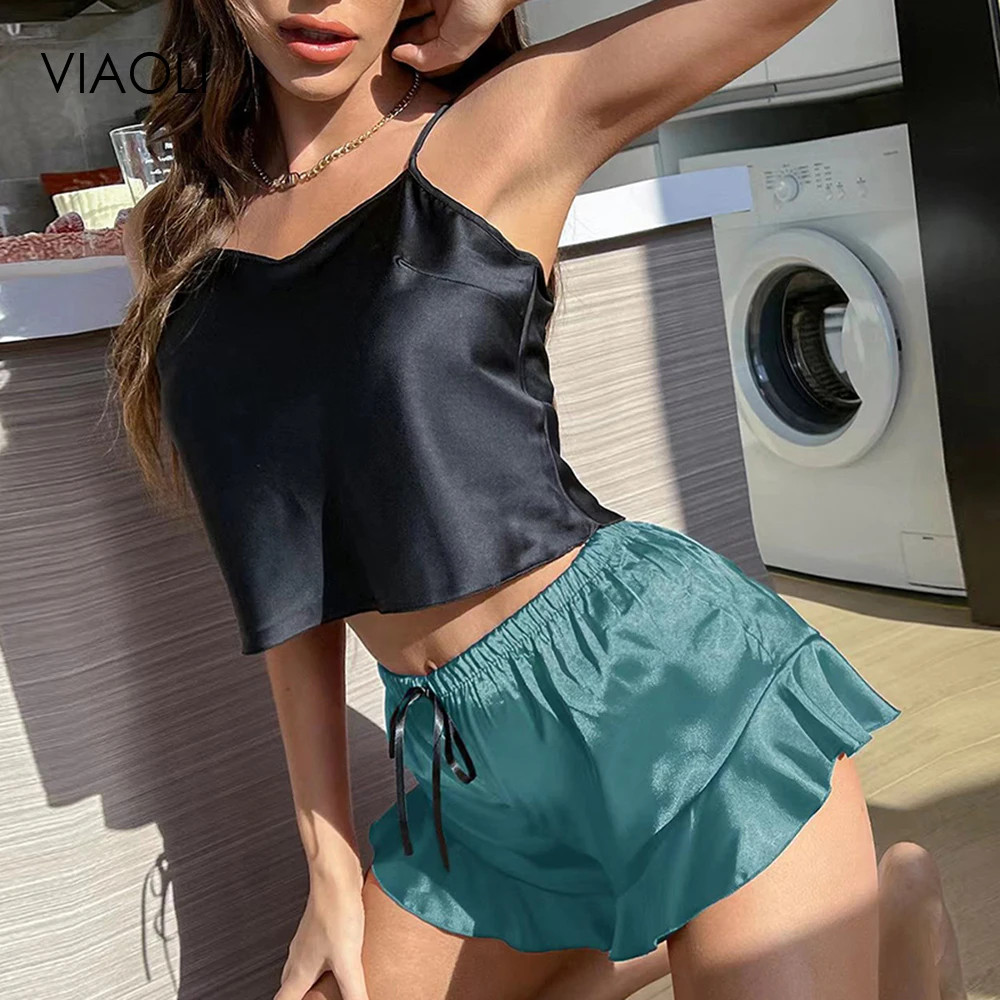 Sexy Lingerie Women Plus Size Sleepwear Sexy Lingerie Slik Satin