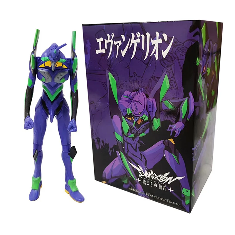 17Cm Neon Genesis Evangelion Eva Action Figures Evolution Eva-01 Figure Pvc Collection Anime Evangelion-02 Modello Di Produzione Giocattoli