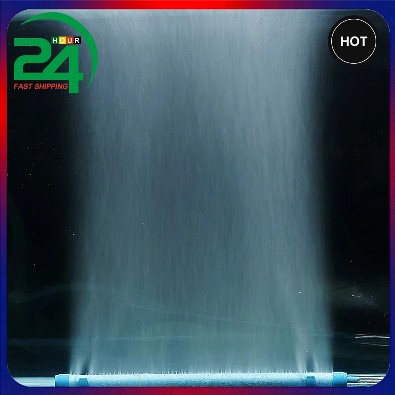 Aquarium Bubble Air Stone Fish Tank Wall Aeration Tube Oxygen Pump Diffuser Aquarium Accessory 28/23/18/14/7/10Inch Bar