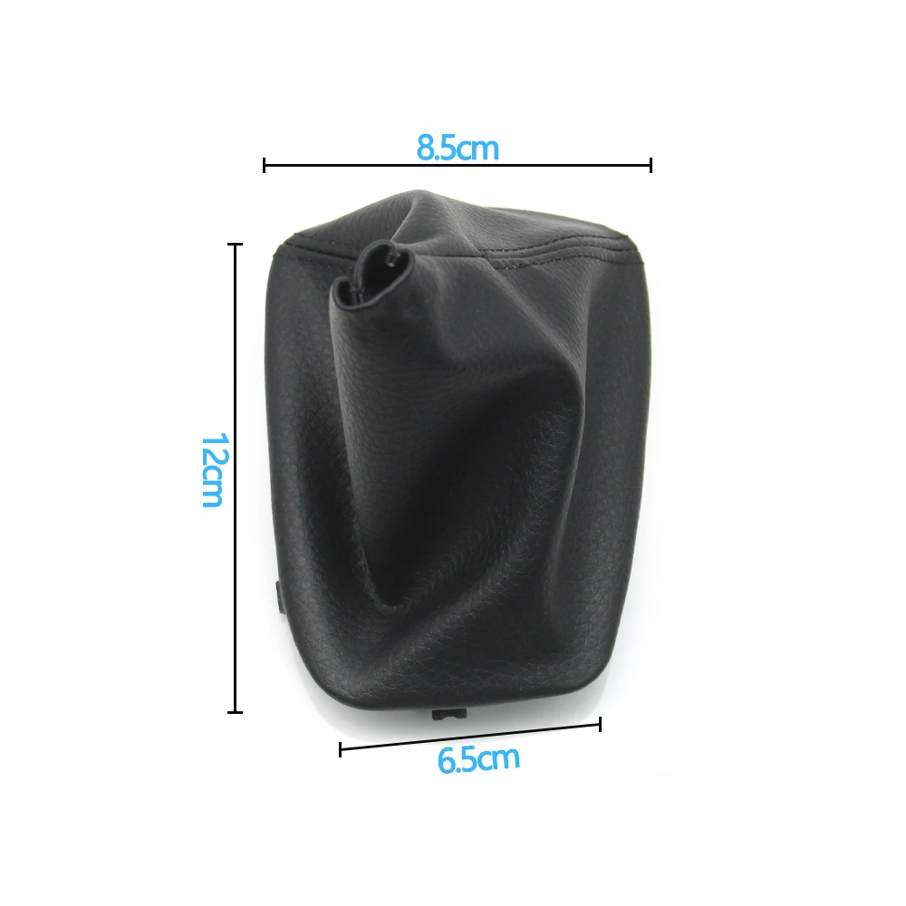 Automatischer Schaltknauf aus Leder mit Schaltsack-Abdeckung und Rahmen für BMW 3er Serie E90 E91 E92 E93 2005-2011 25167592028 – Detail 2