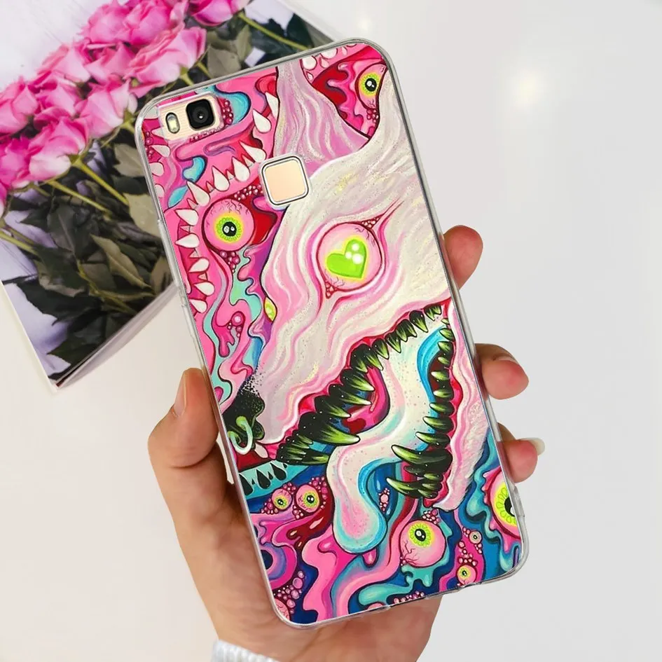 Transparent Soft Silicone Flower Design Case