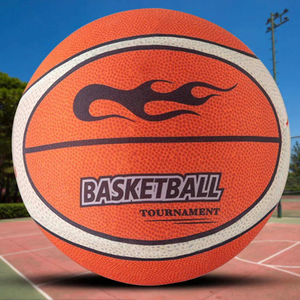 18/21/24cm Silent Basketball High-Resilience Air Bounce Basketball Size 3/5/7 Dribbling Indoor Sports Toy