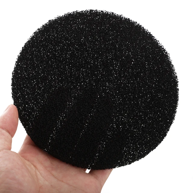 5pcs Odor Eliminating Filter Pads 6.25In 10Mm Thick Activated Carbon For Cat Litter Box Replacement Charcoal Filters Pet 2