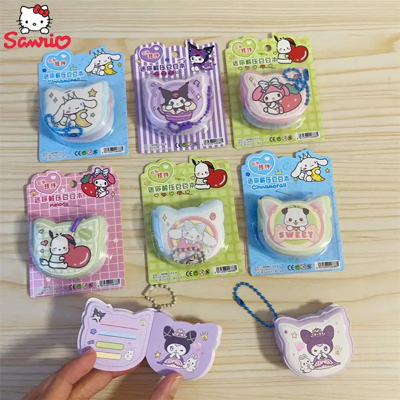 

Блокнот Sanrio Kuromi My Melody Cinnamoroll для снятия стресса, 18 шт.