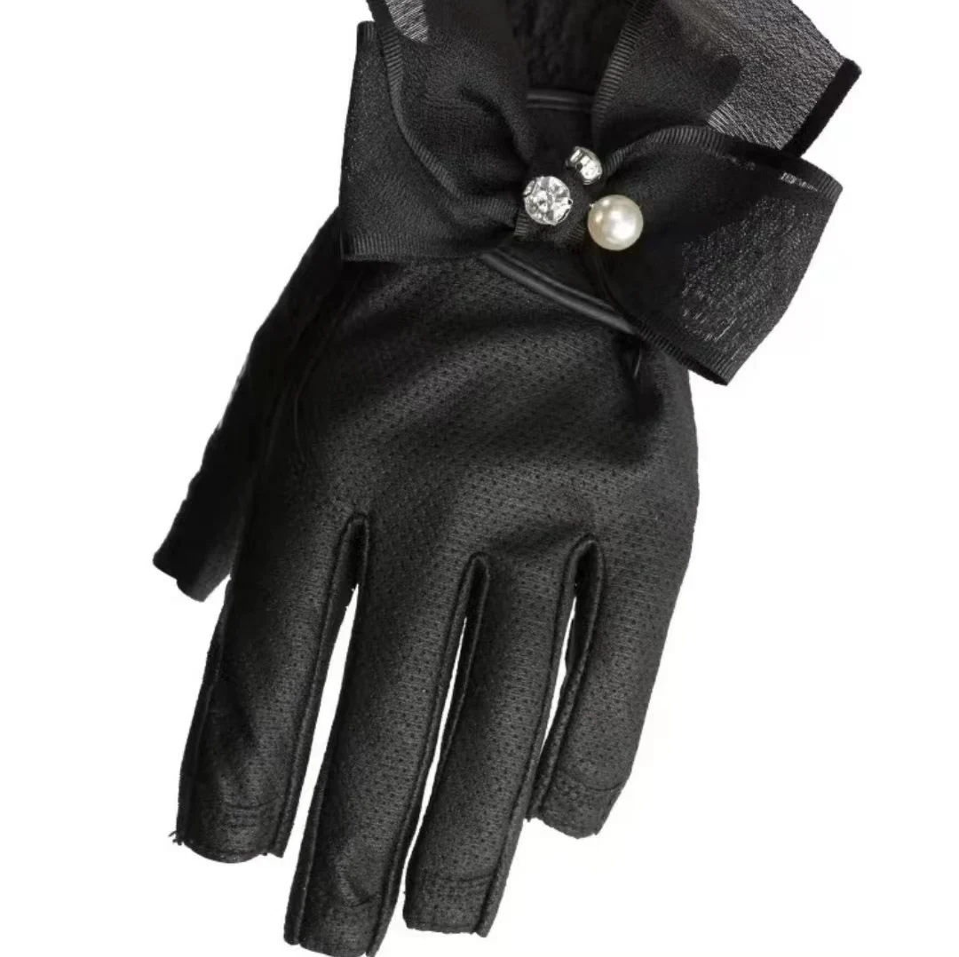 Women\'s Golf Left Hand Right Hand Sport High Quality Bow Gloves Breathable Wear-resistant Women\'s Gloves Left and Right Hand