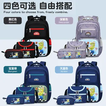 3 Pcs Kids School Backpcak Children School Bags Set Boys Girls Primary Backpack with Lunch Bag Schoolbag Book Bag Kids Mochilas 1