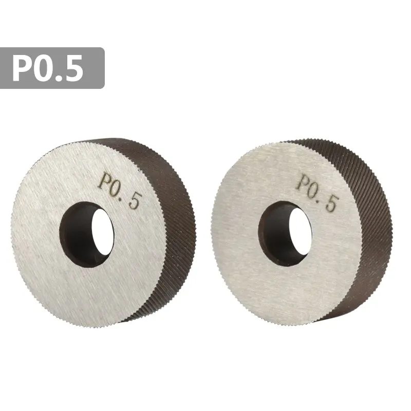 0.5mm Reticulated Knurling Knife Knurling Wheel Inner Hole Embossing Wheel Gear Shaper Cutter Lathe Reticulated